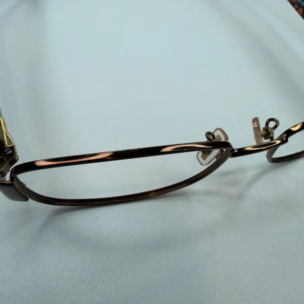 COACH EYEGLASSES HC5075/9244 (DARK BROWN/TEAL CONFETTI) 53•17•135 COACH GLASSES
